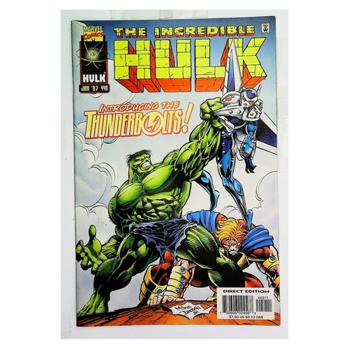 Incredible Hulk #449 - 1968 series Marvel comics VF+, Free USA Shipping [g"