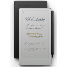 reMarkable Paper Pro Move with Marker Plus and Black Leather Book Folio