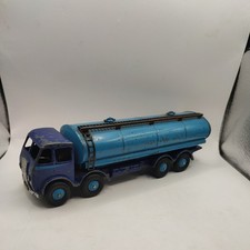 VINTAGE ORIGINAL DINKY SUPERTOYS 504 FODEN 8 WHEEL PETROL TANKER LORRY 1st CAB