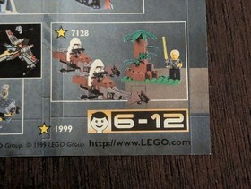 Vintage (1999) LEGO STAR WARS - Large Advertising Promo Poster - VERY RARE