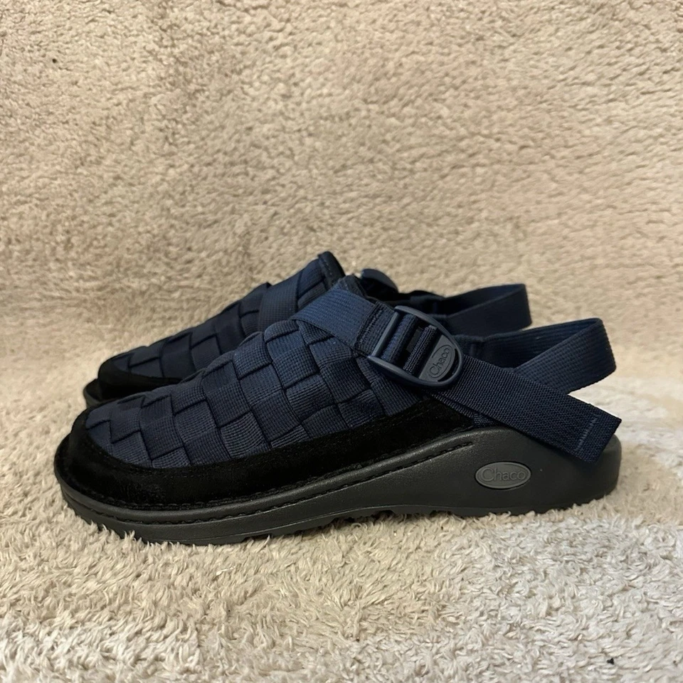 Плетеные сабо Chaco Canyon темно-синие черные из сплава морские мужские размер 11 JCH103359Z - Изображение 4 из 4