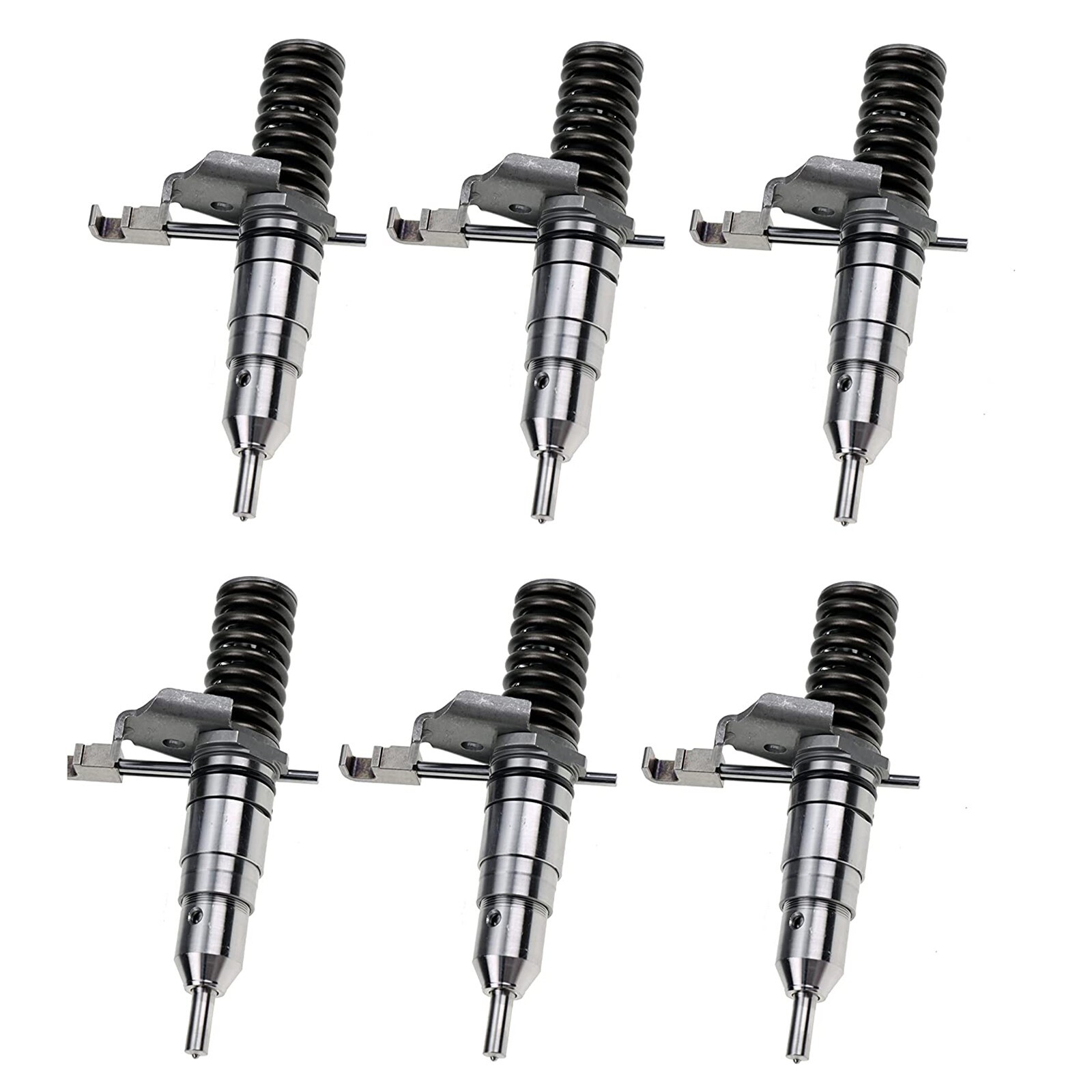 6X Fuel Injector 1278216 127-8205 0R-8682 Compatible for Caterpillar CAT 3116 31