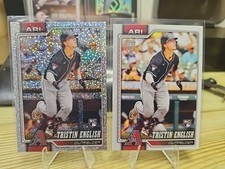 2026 Topps Series 1 -Tristin English - Confetti Foil & BASE #346 RC DIAMONDBACKS