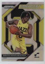 2023-24 Panini Prizm Emergent Silver Prizm Brice Sensabaugh #6 ib6
