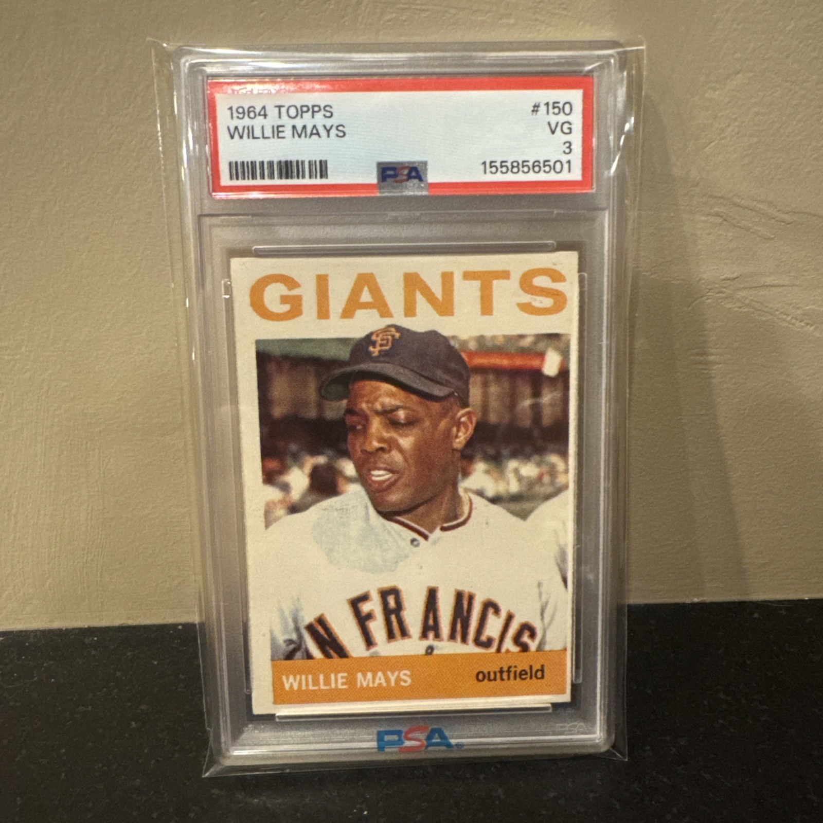 1964 Topps - Willie Mays #150 PSA 3
