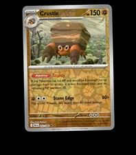 Crustle – 052/086 – Black Bolt – Reverse Holo – Near Mint - Pokemon Card - TCG