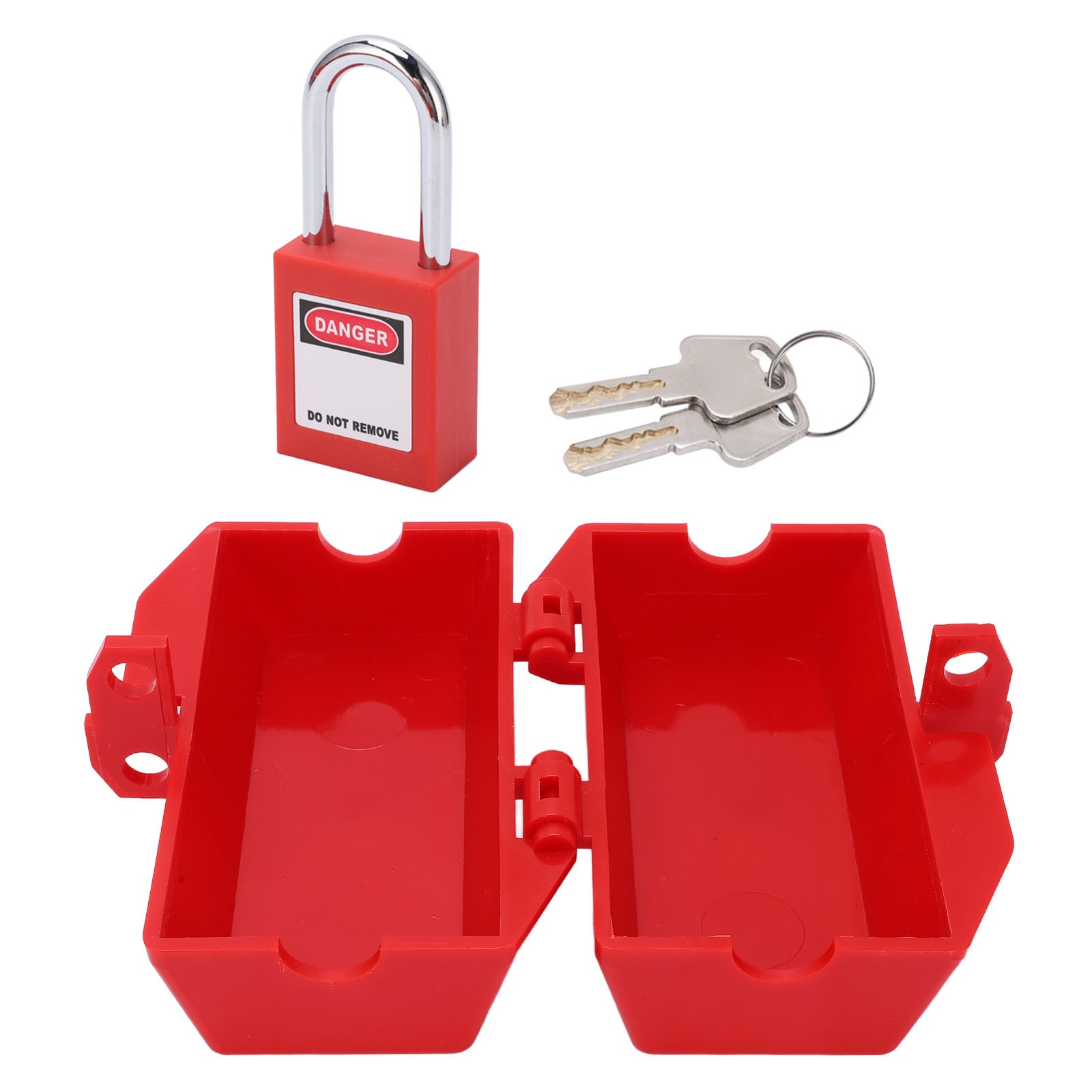 Power Plug Lockout Set Impact Resistant Shell Easy To Carry For Industry Home