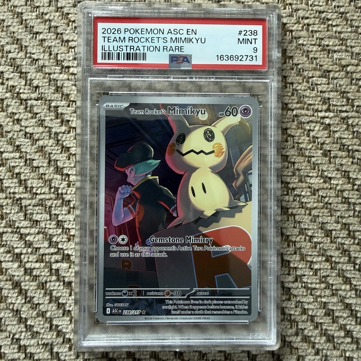 Team Rocket's Mimikyu Pokémon TCG Cards for sale | eBay