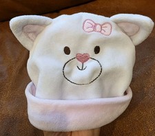 Baby Gear White Pink Cat Kitten 3 Month Baby Hat Makeshift Costume Start