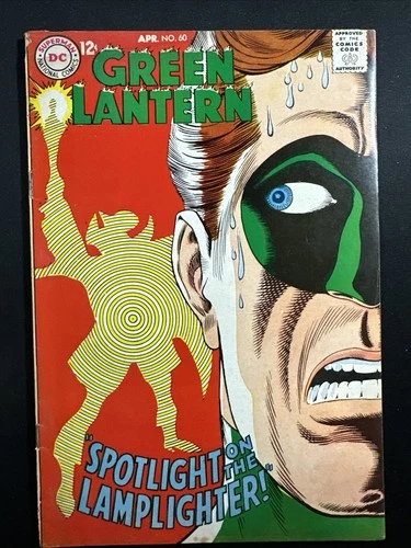 GREEN LANTERN #60 1968 Vintage Silver Age DC Comics 1st Print Good/VG *A2