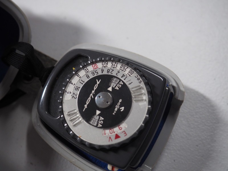Vintage Gossen Pilot Light meter with Case