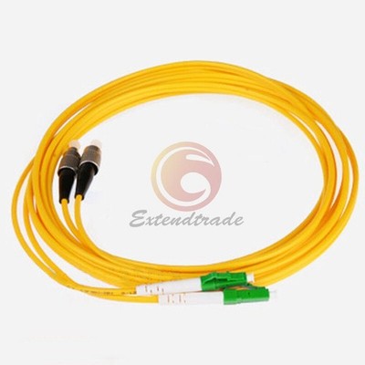 Fiber Optic Cable Patch Cord SM 2 core Duplex LC/APC-FC/UPC 9/125 3M *yt