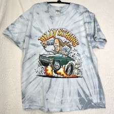 Billy Strings XL Tie Dye Chevelle T-shirt Fall 2023 Grey Gray Thomas Estrada