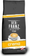 Der-Franz - Crema Coffee UTZ, Whole Bean, 1000 g 25.07 per kilo