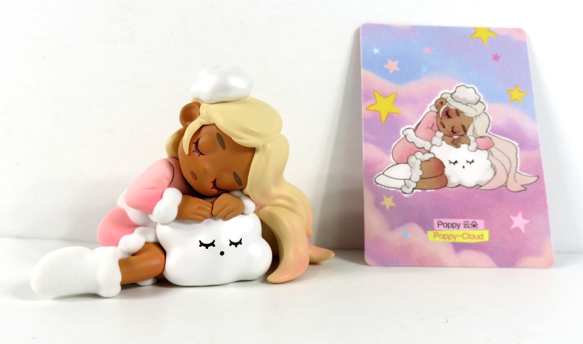 リトルクラウド　雲　フィギュア　popmart Pop Mart Lil Peach Riot Sleepover Poppy Cloud Mini Figure NEW | eBay