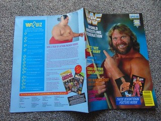 WWF Sporting Superstars Poster Special Vol 4 No 6 (wrestling Jim Duggan)