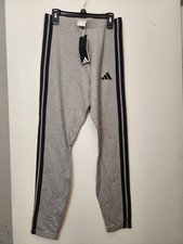 adidas Women  s Essentials 3-Stripes Cotton Leggings NEW SIZE M