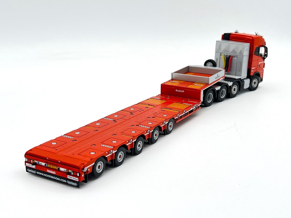 Volvo FH5 8x4 manoovr lowloader trailer 