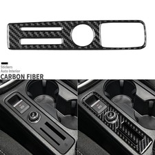 Real Carbon Fiber Console Electronic Parking Brake Cover For Adui A3 S3 8Y 20-25
