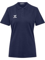 Polo Damen hummel GO 2.0 Blau GrößE L, Sportshirt, T-Shirt