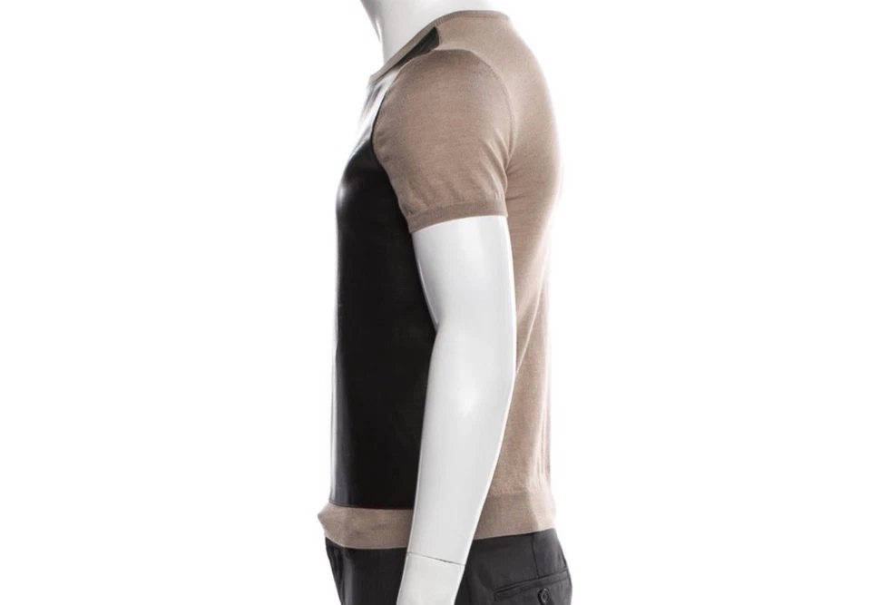 JERSEY DSQUARED2 (ITALIA) MUJER LANA/PIEL DE CORDERO (NUEVO) Foto 3 de 4