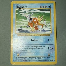 Magikarp [Shadowless] #35 Prices | Pokemon Base Set | Pokemon Cards