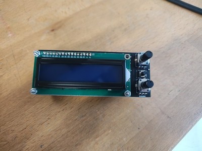 Arduino lcd display, built in relay out, easy inputs, can handle 12/24v.