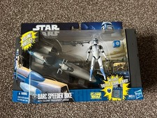 Star Wars Clone Wars BARC Speeder Bike & Clone Trooper Jesse figure exclusive 