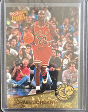 Fleer Ultra 1992-93 Michael Jordan Award Winner Insert #1 Chicago Bulls NBA