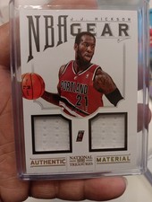 2012-13 Panini National Treasures NBA Gear Combos 96/99 JJ Hickson 