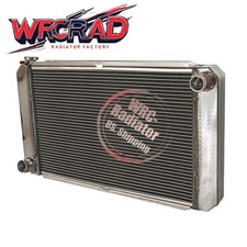 For 28 X 16 Fordmopar Style Race Pro Full Aluminum Radiator 2-rows Universal