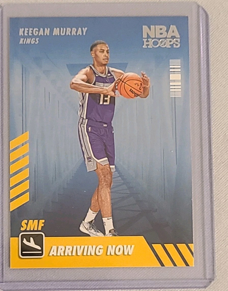 2022-23 Panini NBA Hoops - Arriving Now Holo #4 Keegan Murray/ Sacramento (RC)