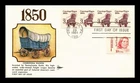 US COVER CONESTOGA WAGON TRANSPORTATION SERIES FDC GILL CRAFT CACHET