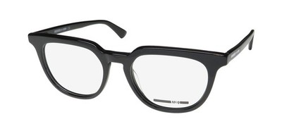 NEW ALEXANDER MCQUEEN MQ0195O EYEWEAR FULL-RIM WOMENS OVAL BLACK PLASTIC