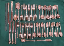 Vintage 1847 Rogers Bros Eternally Yours Silverplate Partial set 42 pc