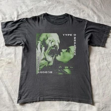 Type o negative Bloody kisses rock music tour concert short sleeve shirt EA0786