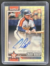 Marketplace image: 2026 Topps Chrome Craig Biggio Legend Auto SuperFractor SSP #1/1 Astros