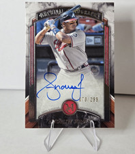Topps 2022 Museum Collection  Autograph Andruw Jones /299 Atlanta Braves AA-AJ