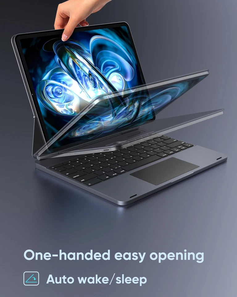 Metal Keyboard Case for ipad pro 12.9 inch 6th-2022 /5th-2021/4th-2020/3rd -2... - Image 2 of 4