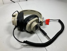 VTG Califone 2924AV-P Headphones Mono coiled cord 1/4" Plug NOS