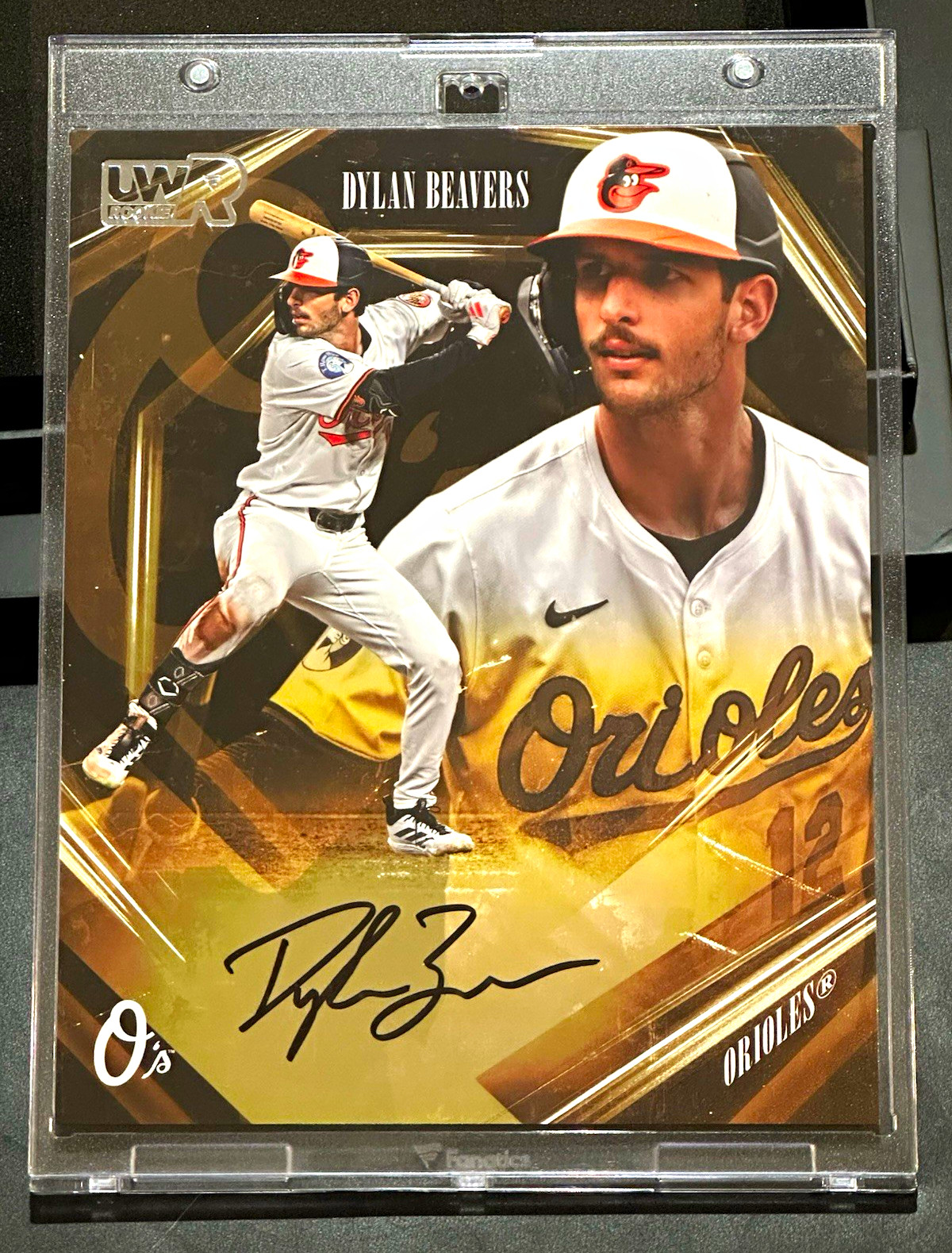 Fanatics Emanate 2026 Dylan Beavers Autograph Rookie /50 Baltimore Orioles
