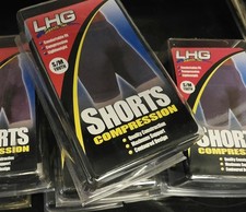ZESTAW 9 NOWYCH MŁODZIEŻOWYCH CHŁOPCÓW SM/MED 24-28" CZARNE SPODENKI KOMPRESYJNE MISECZKA KIESZEŃ LHG SPORT