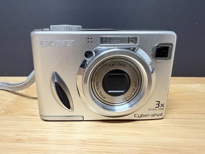 Sony Cyber-shot DSC-W7 7.2MP Digital Camera - Silver for sale