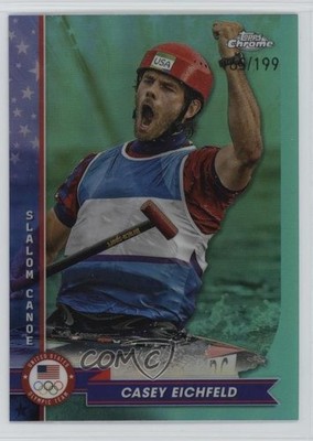 2024 Chrome US Olympic & Paralympic Team and Hopefuls /199 Casey Eichfeld 15wb