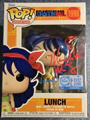 Meredith McCoy Signed Lunch / Launch Dragon Ball #1998 Funko Pop JSA