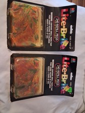 VTG 1990 Milton Bradley Lite-Brite 240 Refill Pegs Unopened Package 4781, 2 Sets