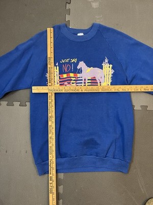 Sweat Vintage Caballeros Rare – Logo brodé cheval – Très bon état - Vêtements