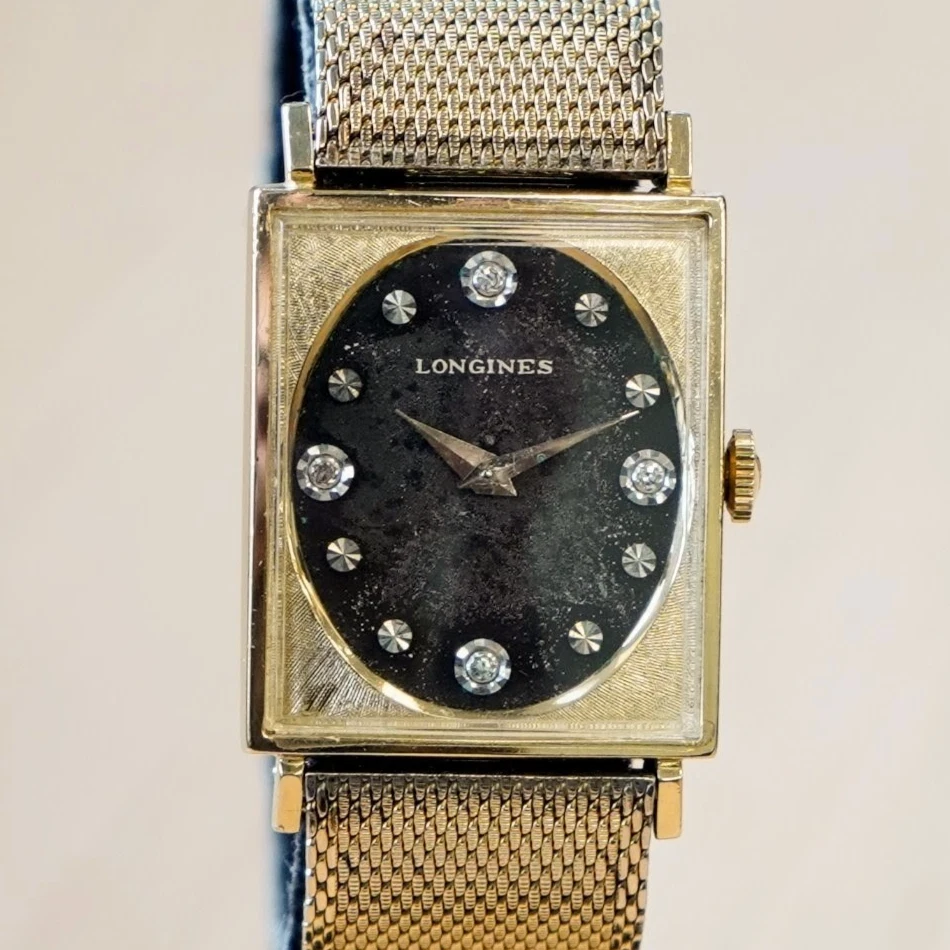 Vintage Longines Men's Tuxedo Diamond Dial 3007-528 Manual Wristwatch 528 10K GF - Image 4 of 4