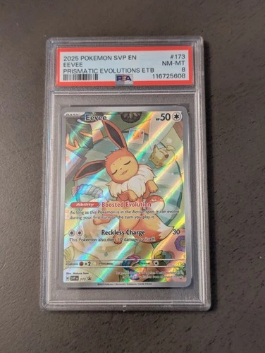 Eevee 173 Sv: Scarlet & Violet Promo Cards Holo PSA 8