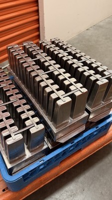 5 ATAFORMA POPSICLE MOLDS STAINLESS 26 CAP.